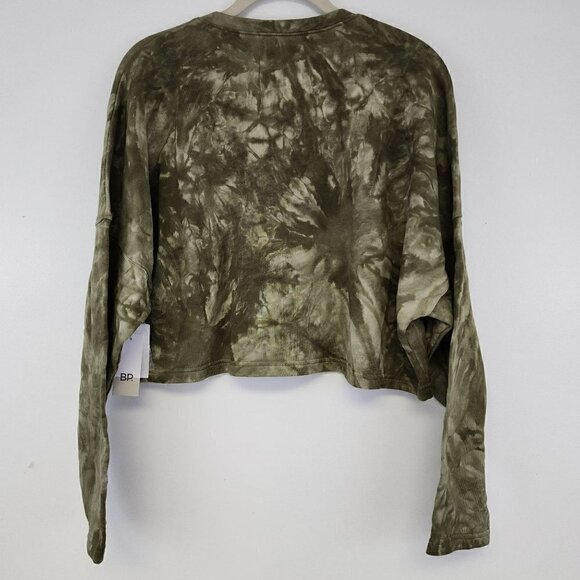 BP. Green Tie Dye Top Medium - Picture 5 of 6